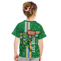 Personalized Resist Portland Frog Kid T Shirt Frog Activist Protest City - Wonder Print Shop