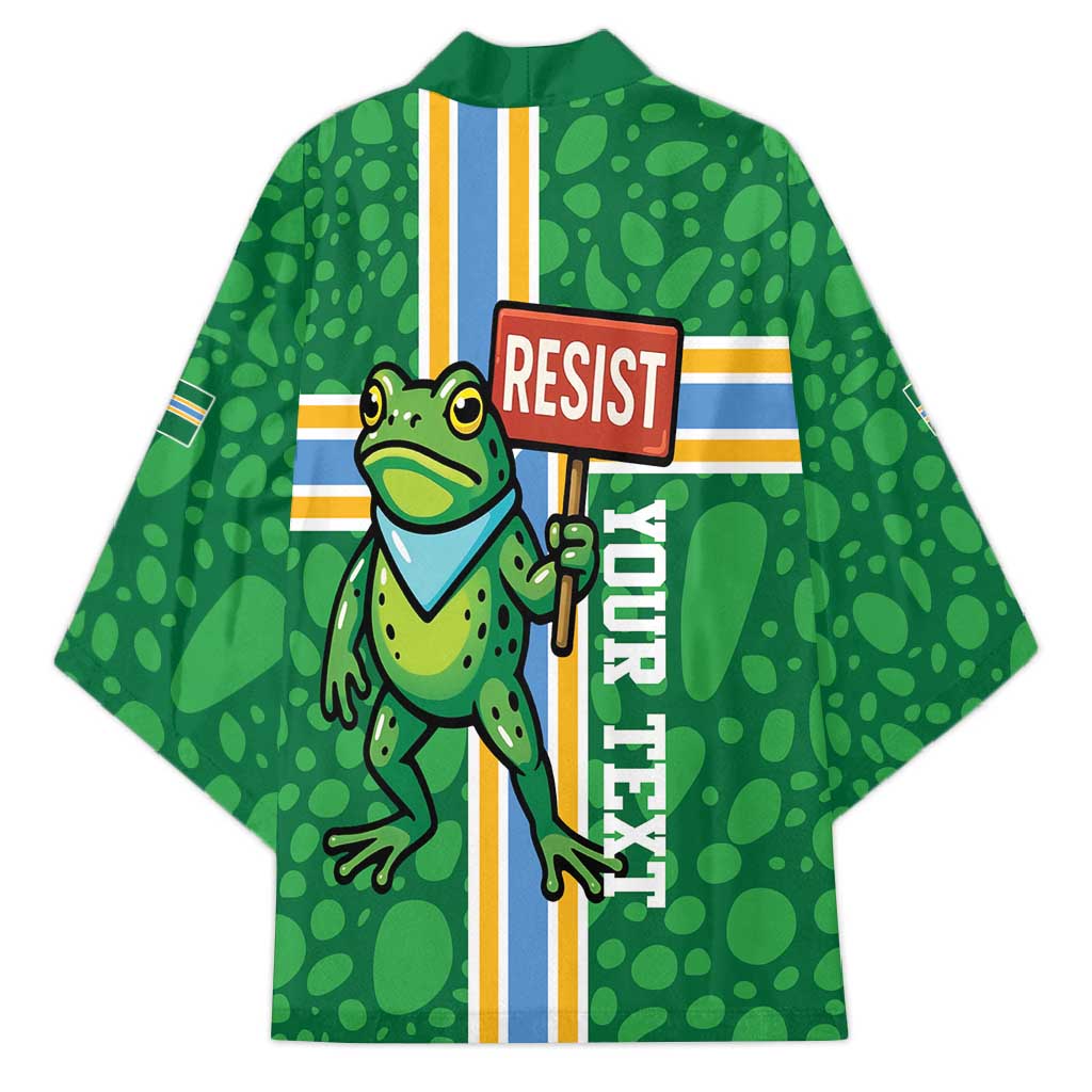 Personalized Resist Portland Frog Kimono Frog Activist Protest City - Wonder Print Shop