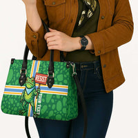 Personalized Resist Portland Frog Leather Bag Frog Activist Protest City - Wonder Print Shop