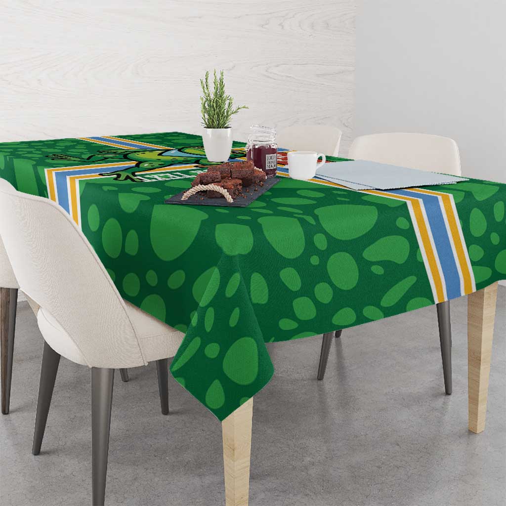 Personalized Resist Portland Frog Tablecloth Frog Activist Protest City - Wonder Print Shop