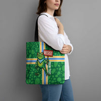 Personalized Resist Portland Frog Tote Bag Frog Activist Protest City - Wonder Print Shop