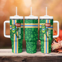 Personalized Resist Portland Frog Tumbler With Handle Frog Activist Protest City - Wonder Print Shop