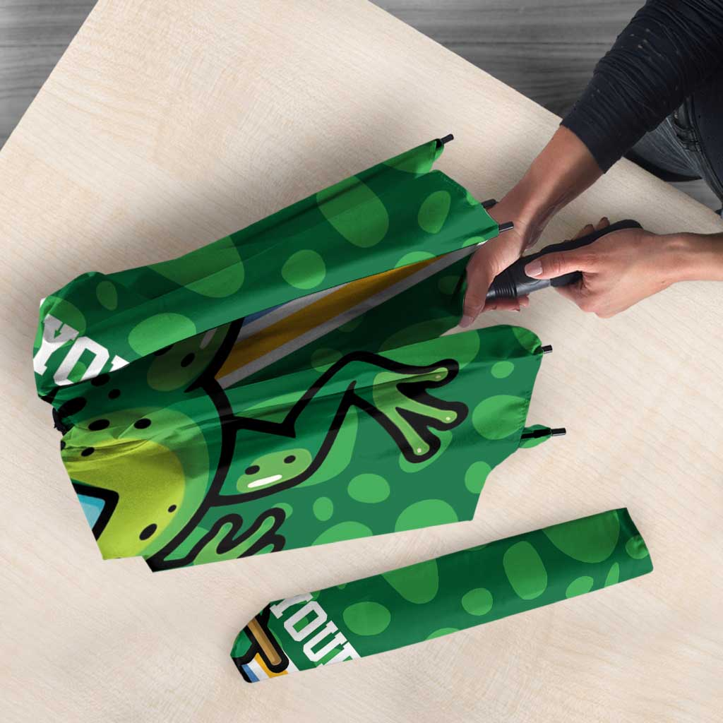 Personalized Resist Portland Frog Umbrella Frog Activist Protest City - Wonder Print Shop