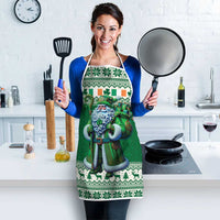 Ireland Christmas Apron Irish Santa Claus - Wonder Print Shop
