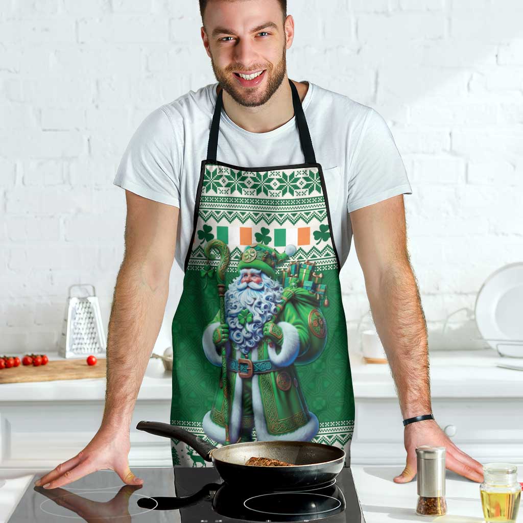 Ireland Christmas Apron Irish Santa Claus - Wonder Print Shop