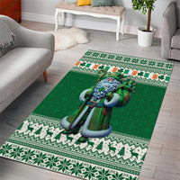 Ireland Christmas Area Rug Irish Santa Claus - Wonder Print Shop