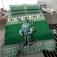 Ireland Christmas Bedding Set Irish Santa Claus - Wonder Print Shop