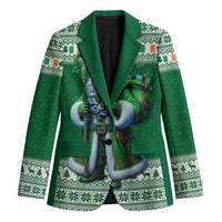 Ireland Christmas Blazer Irish Santa Claus - Wonder Print Shop