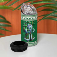 Ireland Christmas 4 in 1 Can Cooler Tumbler Irish Santa Claus - Wonder Print Shop