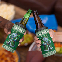 Ireland Christmas 4 in 1 Can Cooler Tumbler Irish Santa Claus - Wonder Print Shop