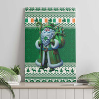Ireland Christmas Canvas Wall Art Irish Santa Claus - Wonder Print Shop