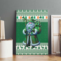 Ireland Christmas Canvas Wall Art Irish Santa Claus - Wonder Print Shop