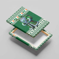 Ireland Christmas Canvas Wall Art Irish Santa Claus - Wonder Print Shop