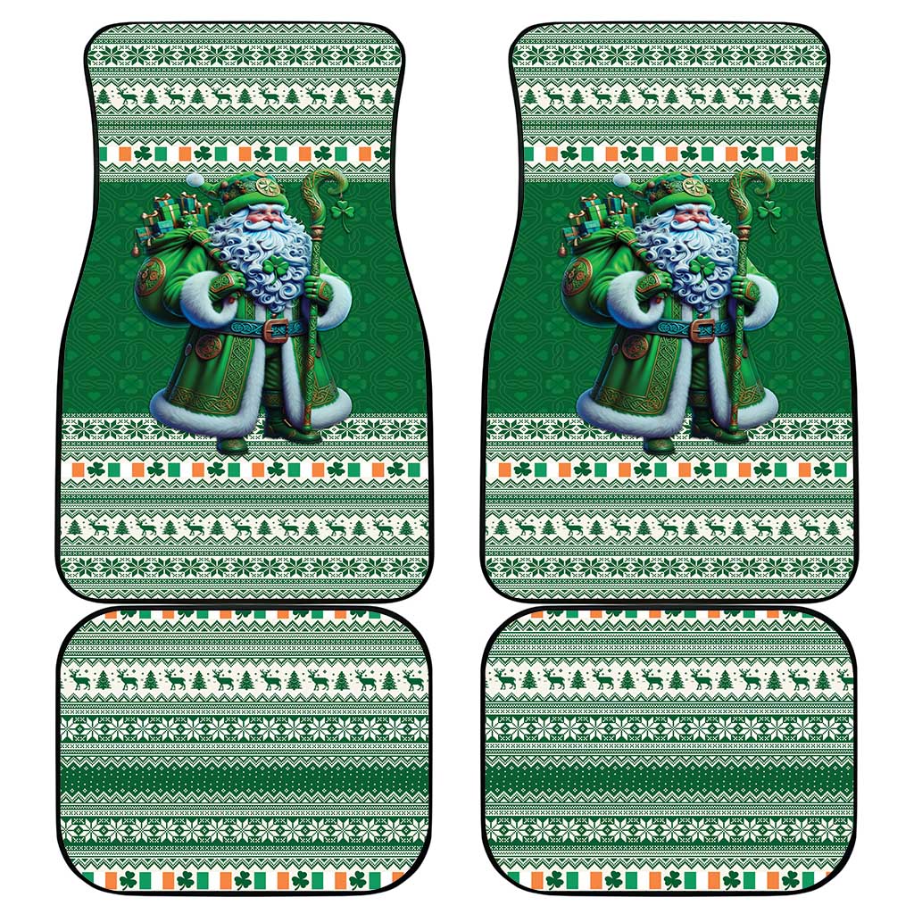 Ireland Christmas Car Mats Irish Santa Claus - Wonder Print Shop