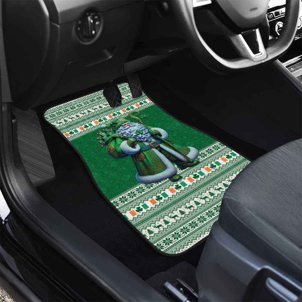 Ireland Christmas Car Mats Irish Santa Claus - Wonder Print Shop