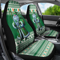 Ireland Christmas Car Seat Cover Irish Santa Claus - Wonder Print Shop