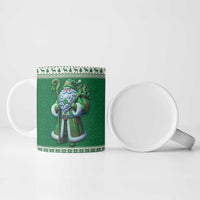 Ireland Christmas Ceramic Mug Irish Santa Claus - Wonder Print Shop