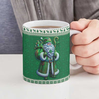 Ireland Christmas Ceramic Mug Irish Santa Claus - Wonder Print Shop