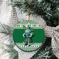 Ireland Christmas Ceramic Ornament Irish Santa Claus - Wonder Print Shop