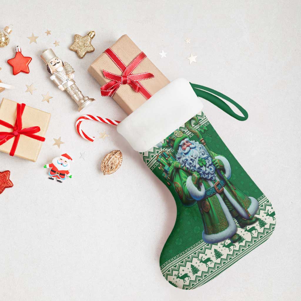 Ireland Christmas Stocking Irish Santa Claus - Wonder Print Shop