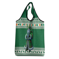 Ireland Christmas Grocery Bag Irish Santa Claus - Wonder Print Shop