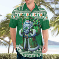 Ireland Christmas Hawaiian Shirt Irish Santa Claus - Wonder Print Shop