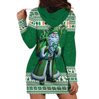 Ireland Christmas Hoodie Dress Irish Santa Claus - Wonder Print Shop