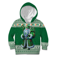 Ireland Christmas Kid Hoodie Irish Santa Claus - Wonder Print Shop