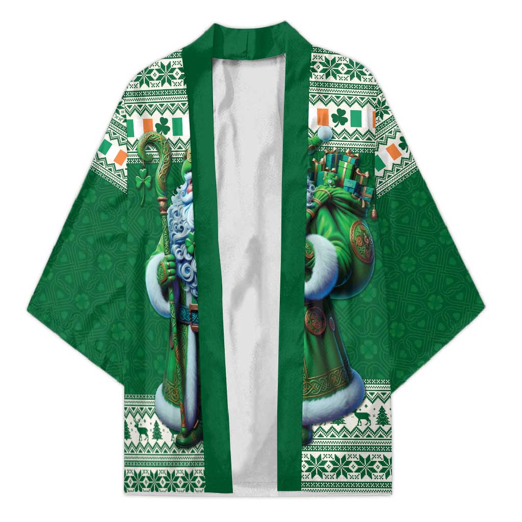 Ireland Christmas Kimono Irish Santa Claus - Wonder Print Shop