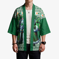 Ireland Christmas Kimono Irish Santa Claus - Wonder Print Shop