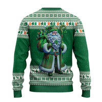 Ireland Christmas Ugly Christmas Sweater Irish Santa Claus - Wonder Print Shop