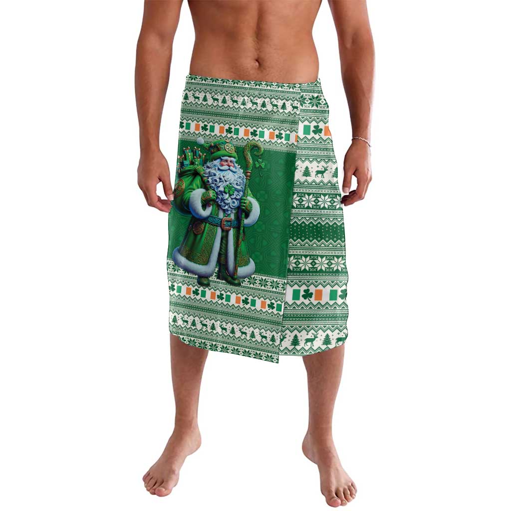 Ireland Christmas Lavalava Irish Santa Claus - Wonder Print Shop
