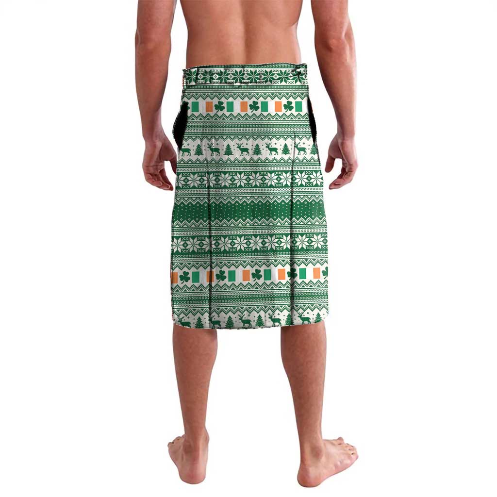 Ireland Christmas Lavalava Irish Santa Claus - Wonder Print Shop