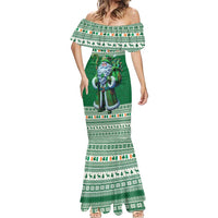 Ireland Christmas Mermaid Dress Irish Santa Claus - Wonder Print Shop