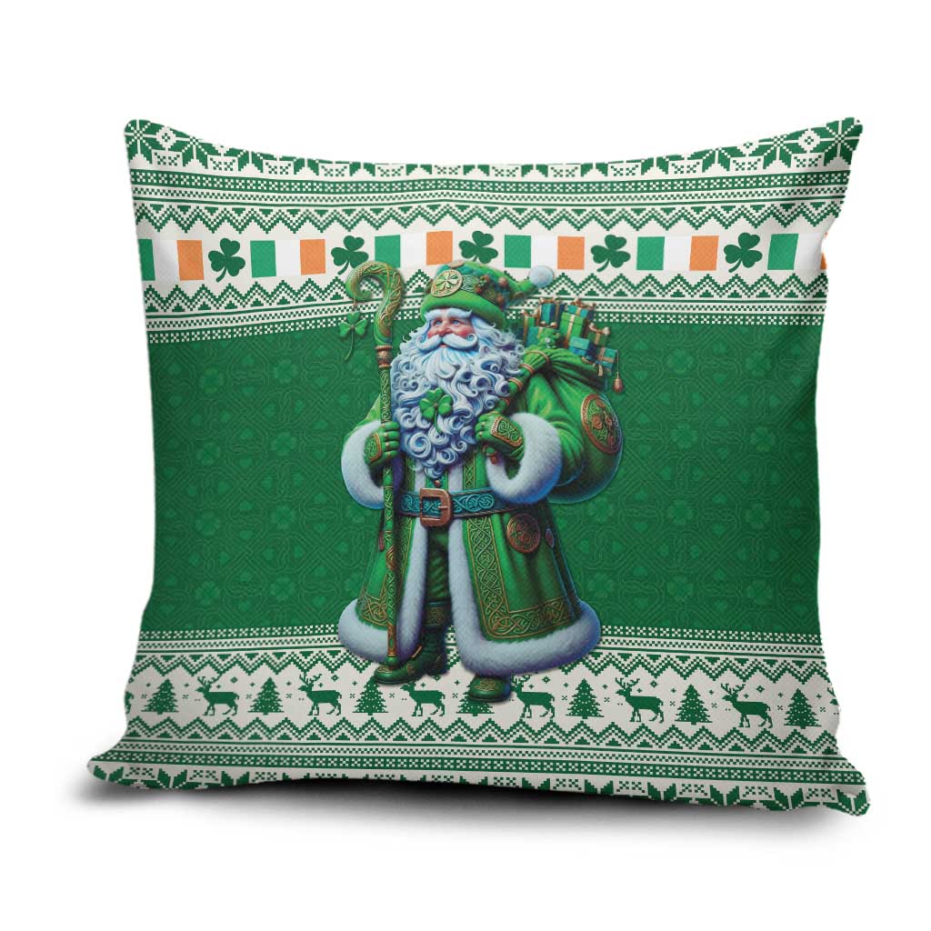 Ireland Christmas Pillow Cover Irish Santa Claus - Wonder Print Shop