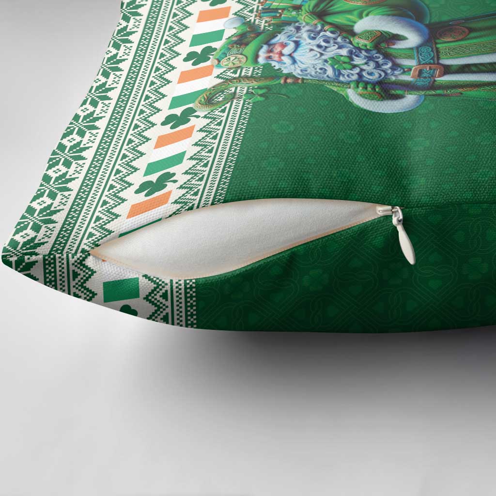 Ireland Christmas Pillow Cover Irish Santa Claus - Wonder Print Shop