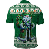 Ireland Christmas Polo Shirt Irish Santa Claus - Wonder Print Shop