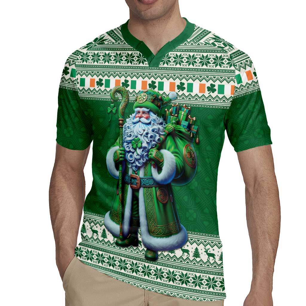 Ireland Christmas Rugby Jersey Irish Santa Claus - Wonder Print Shop