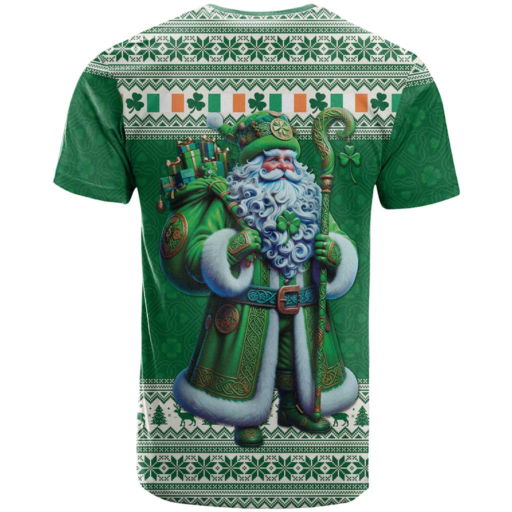 Ireland Christmas T Shirt Irish Santa Claus - Wonder Print Shop