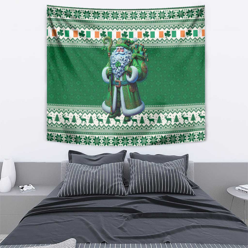 Ireland Christmas Tapestry Irish Santa Claus - Wonder Print Shop