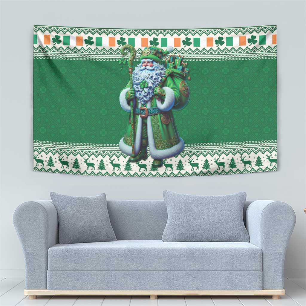 Ireland Christmas Tapestry Irish Santa Claus - Wonder Print Shop