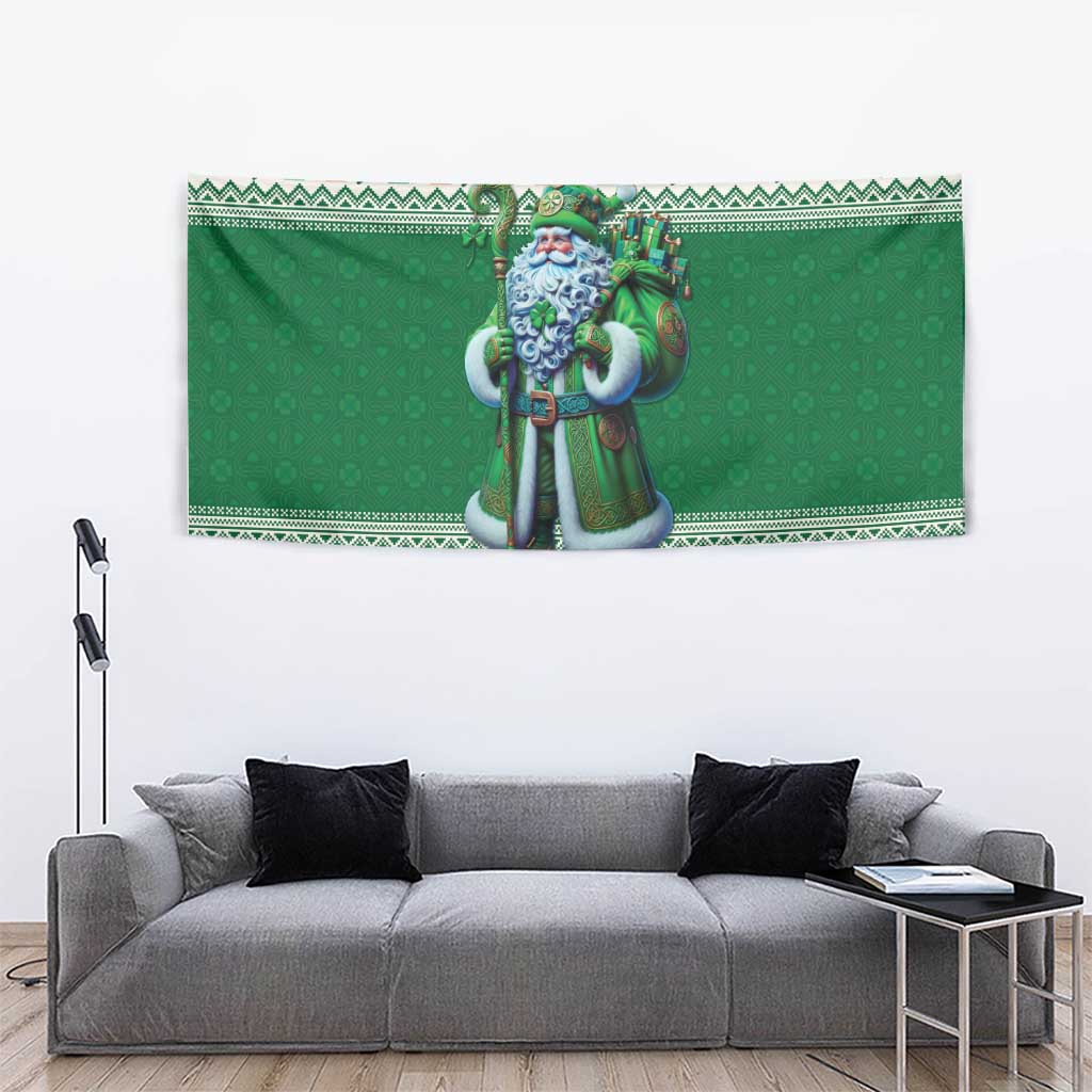 Ireland Christmas Tapestry Irish Santa Claus - Wonder Print Shop