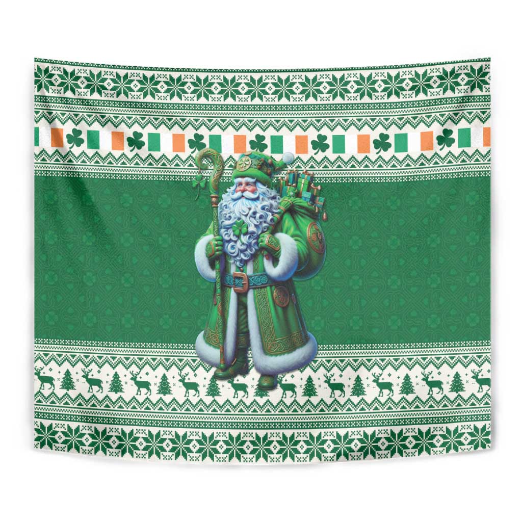 Ireland Christmas Tapestry Irish Santa Claus - Wonder Print Shop