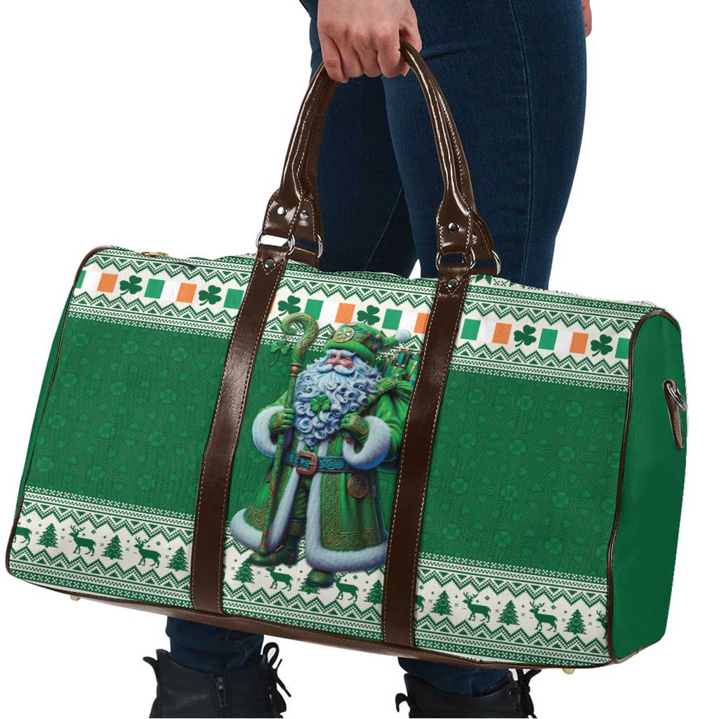 Ireland Christmas Travel Bag Irish Santa Claus - Wonder Print Shop