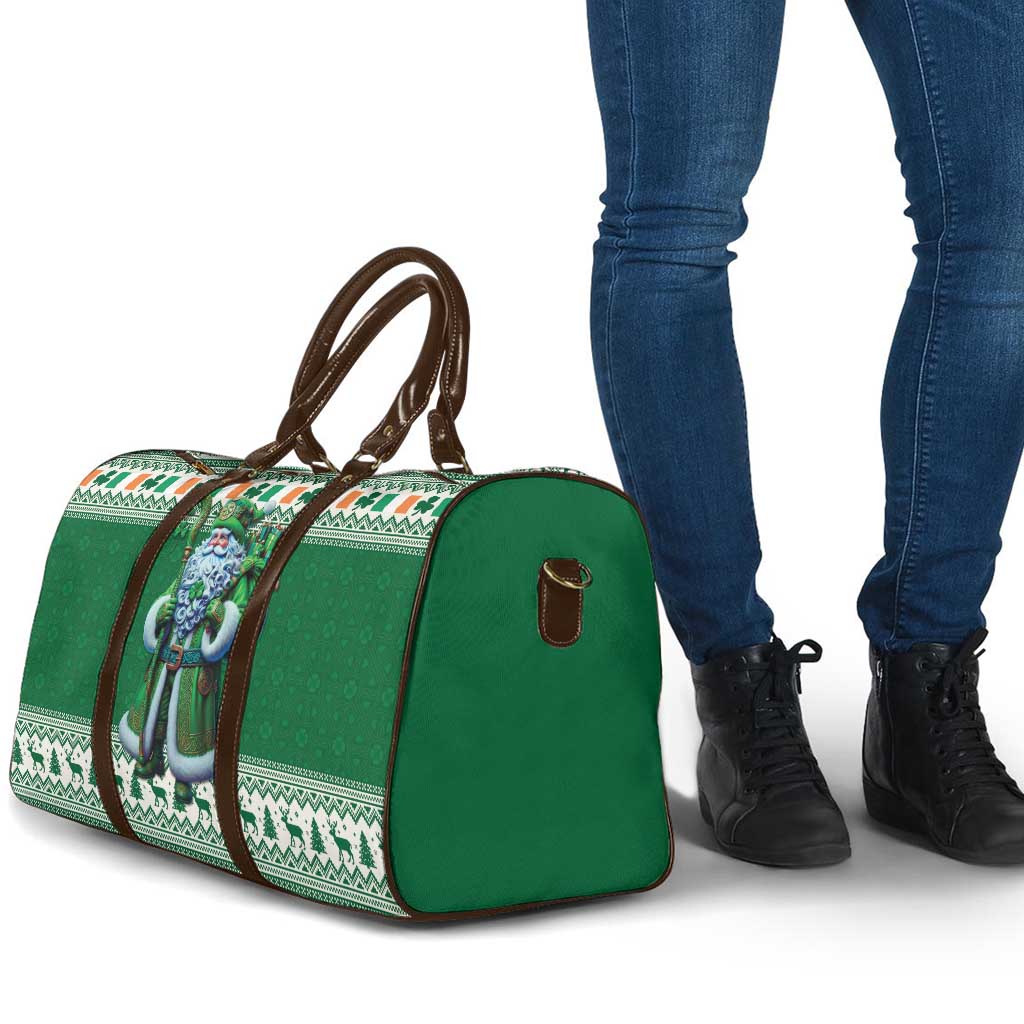 Ireland Christmas Travel Bag Irish Santa Claus - Wonder Print Shop