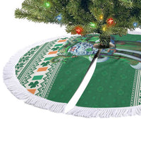 Ireland Christmas Tree Skirt Irish Santa Claus - Wonder Print Shop