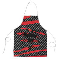Albania Beast Apron Ripped Flag Graphic - Wonder Print Shop