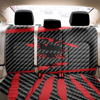 Albania Beast Back Car Seat Cover Ripped Flag Graphic - Wonder Print Shop