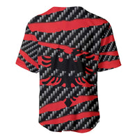 Albania Beast Baseball Jersey Ripped Flag Graphic - Wonder Print Shop