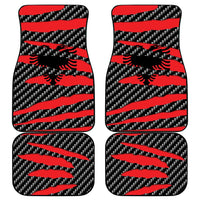 Albania Beast Car Mats Ripped Flag Graphic - Wonder Print Shop